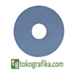 Flat Sucker Grey Rubber. Ukuran 32 x 13 x 1 mm